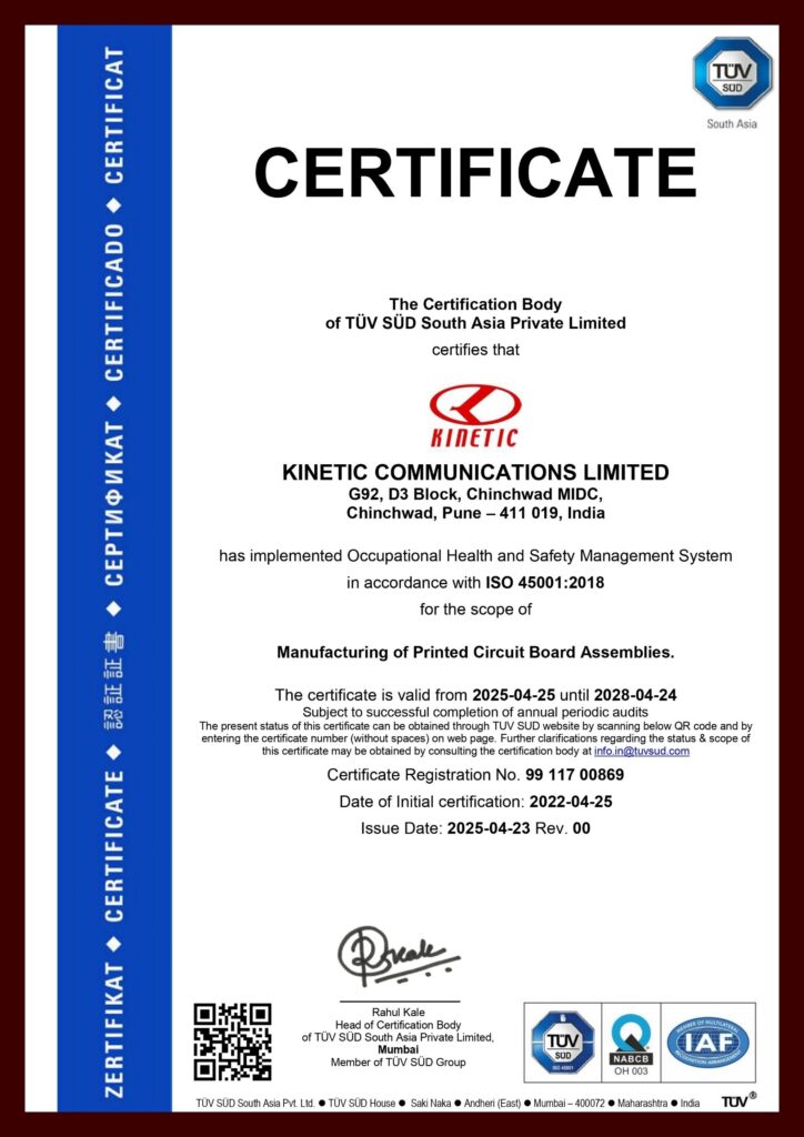 Certificate 1